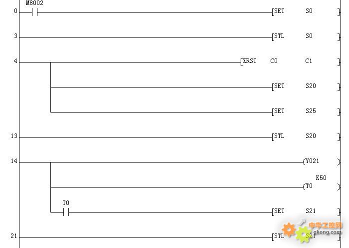 三菱PLC梯形图程序转换成SFC程序 - 三菱Mit
