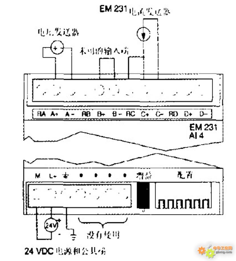 西门子s7-200模拟量输入模块em231对温度信