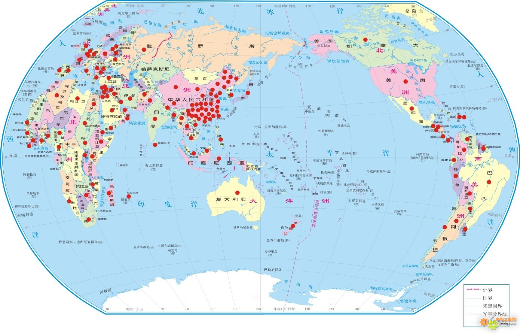 世界行政地理经济高清地图全集，一文60图纵览世界！ - 知乎