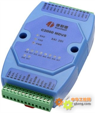 传感器信号采集器,0-5V电压信号转485输入