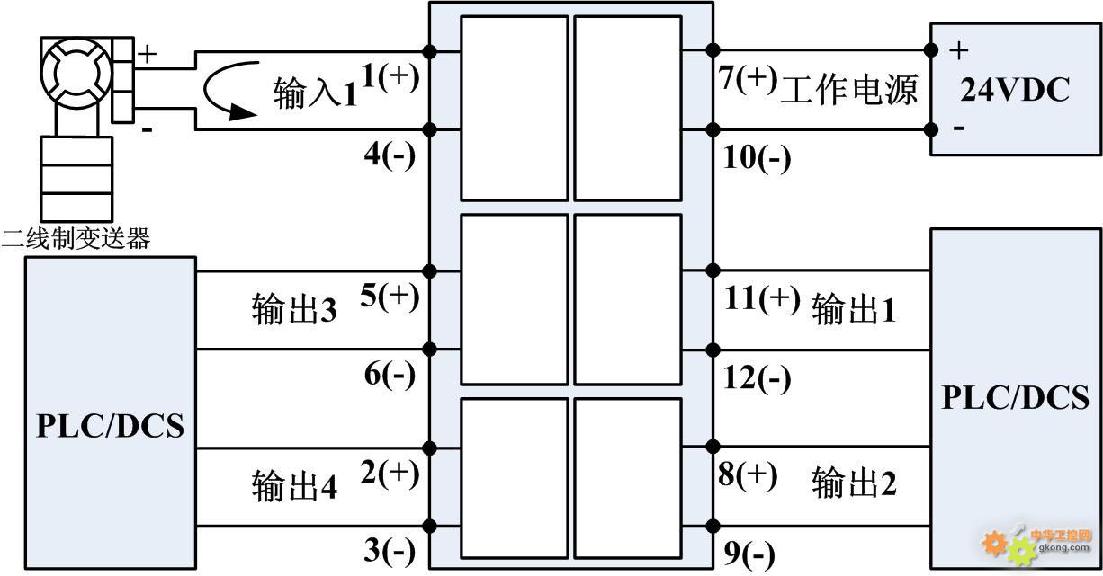 1、XP系列信号隔离器概述 XP系列信号隔离器是在自动化控制系统中对工业信号变送、转换、隔离、传输、运算的仪表。系列产品种类丰富,可以处理电流、电压、热电阻、热电偶、开关量等各种工业信号.仪表广泛应用于机械、电气、电信、电力、石油、化工、钢铁、污水处理、楼宇建筑等领域的数据采集、信号传输转换、PLC、DCS等工业测控系统,提高自动化控制系统的抗干扰能力,保证系统的稳定性和可靠性。 2、XP系列信号隔离器产品特点 输入、输出、电源三方完全隔离,抗干扰能力强 精度高,线性度高,长期运行稳定