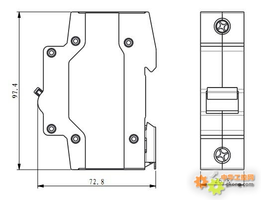 四、用于雷击区域LPZOA -1区,防止低压设备受到过电压干扰。 1 B级过压保护器,www.bydspd.com 33 2 额定放电电流大(100KA),响应时间快(≤25ns)。 3采用标准防雷模块组件,安装维护简单、方便。 4具有过热、过流控制的安全脱离装置。 5配有正常(绿)和故障(红)指示灯,带遥信触点端子。 根据不同的供电体系选用不同的组合接线方式。 使用后:SCB短路分断能力强,T1级可达35kA,有效分断短路电流。 SPD前串接熔断器、断路器短路分断能力(ICS)低,需流过SPD的