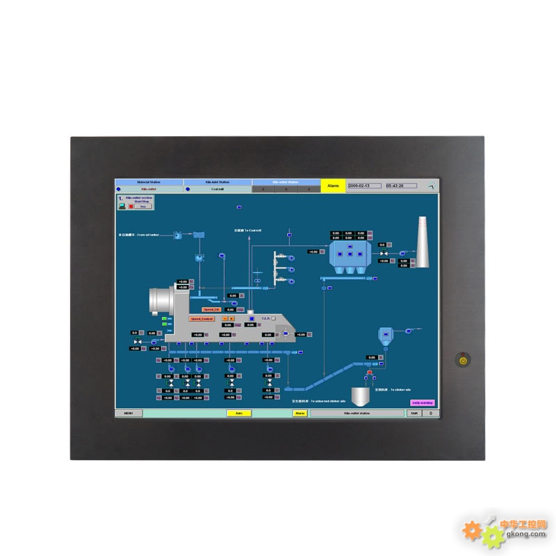 17寸工业一体机嵌入式工控电脑-工业一体机 触摸一体机 工控电脑-