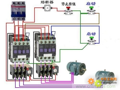 cjt120交流接触器接线图片