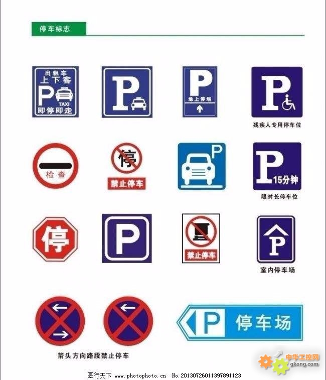 这些停车标识看的懂吗?