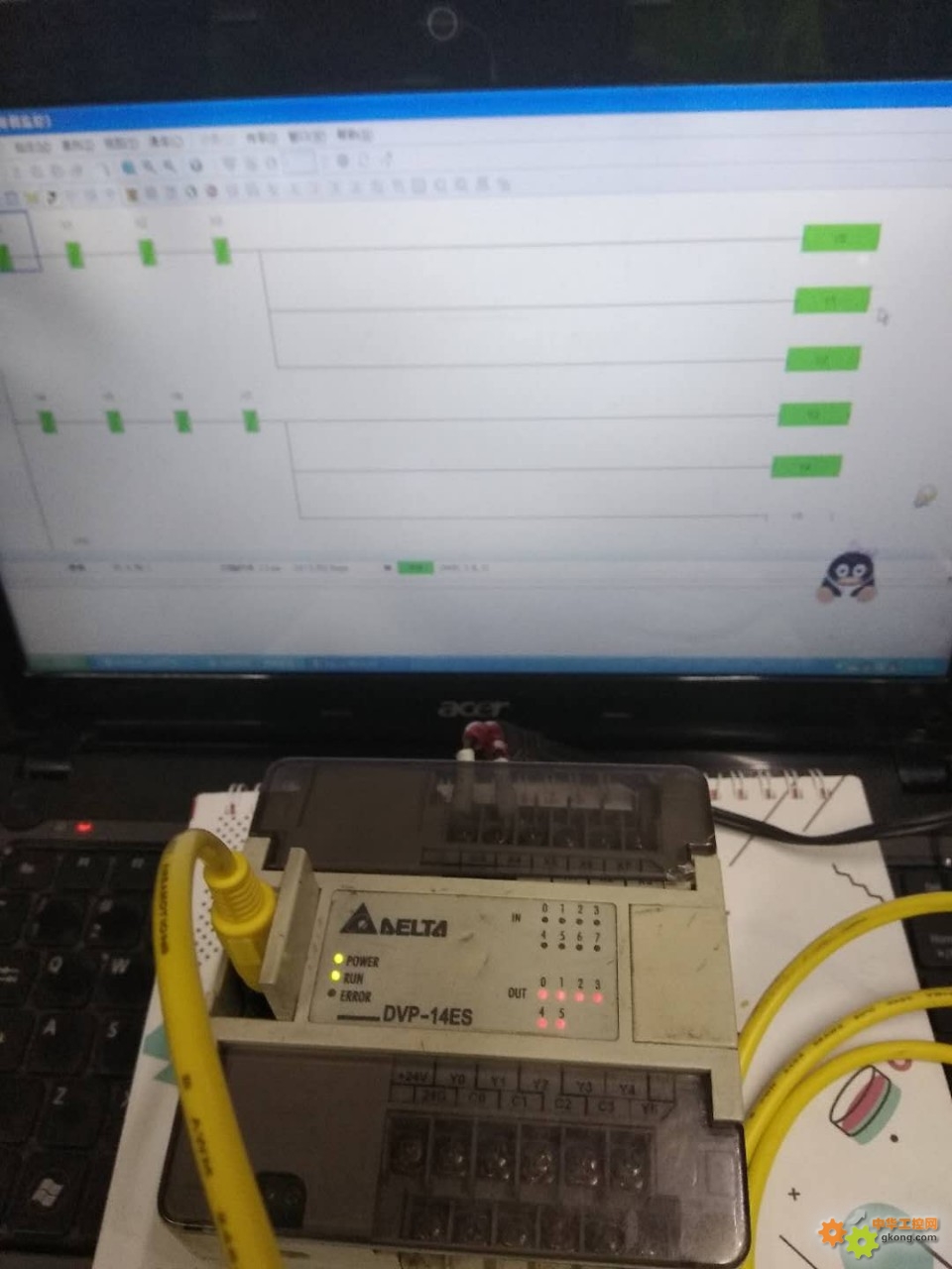 臺達plc → 瀏覽主題: 臺達dvp_14es不支持監控?