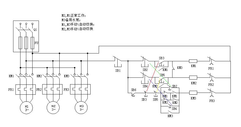 上海凯泉泵接线图图片