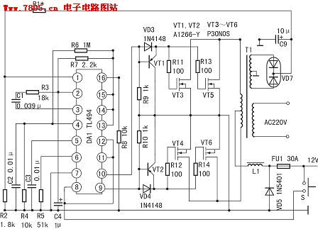 fsl206mr应用电路图图片