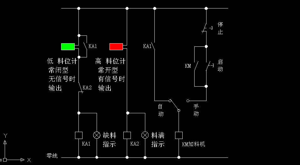 配料机控制箱接线图图片