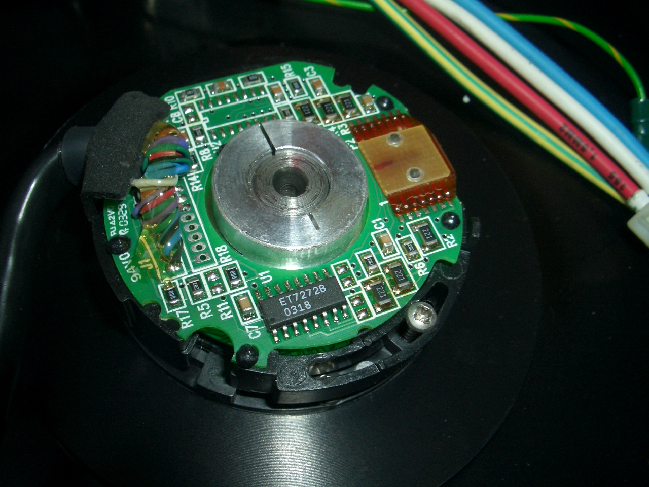 安川伺服马达编码器问题