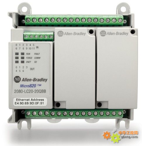 羅克韋爾自動化發佈一款allenbradleymicro820可編程邏輯控制器